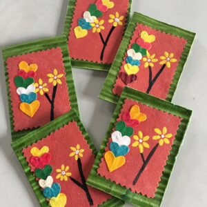 Hearts and Yellow Flowers