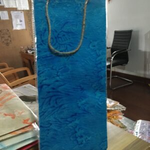 Blue Wine Bag