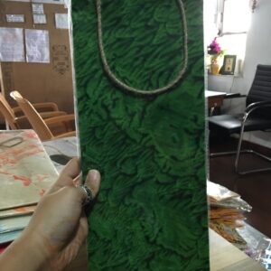Green Wine Bag