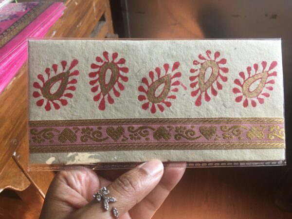 Block Print Pink Ribbon