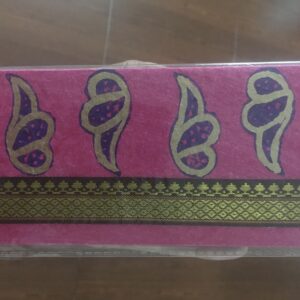 Pink with Gold Shell