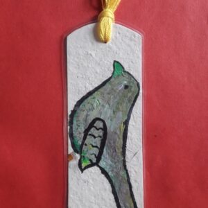 Laminated Bookmark-Grey Bird