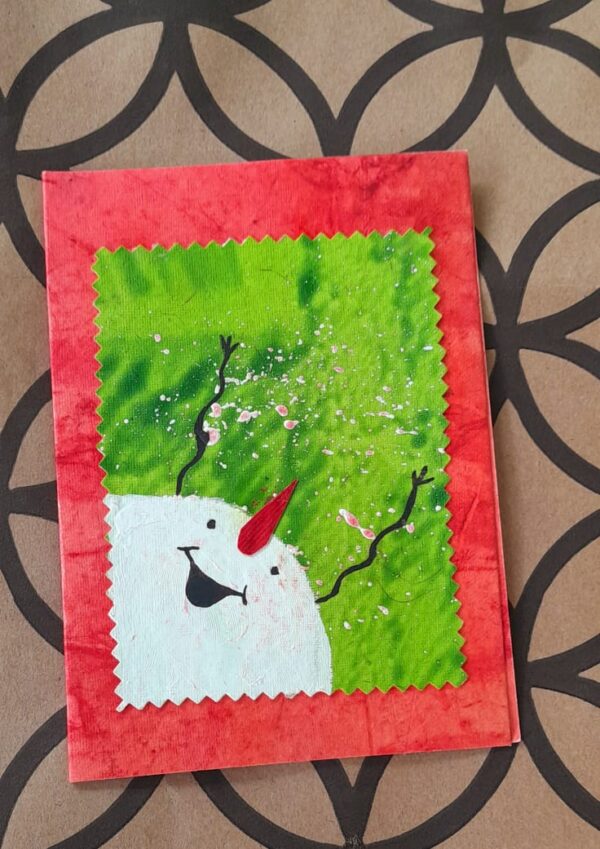 Delighted Snowman